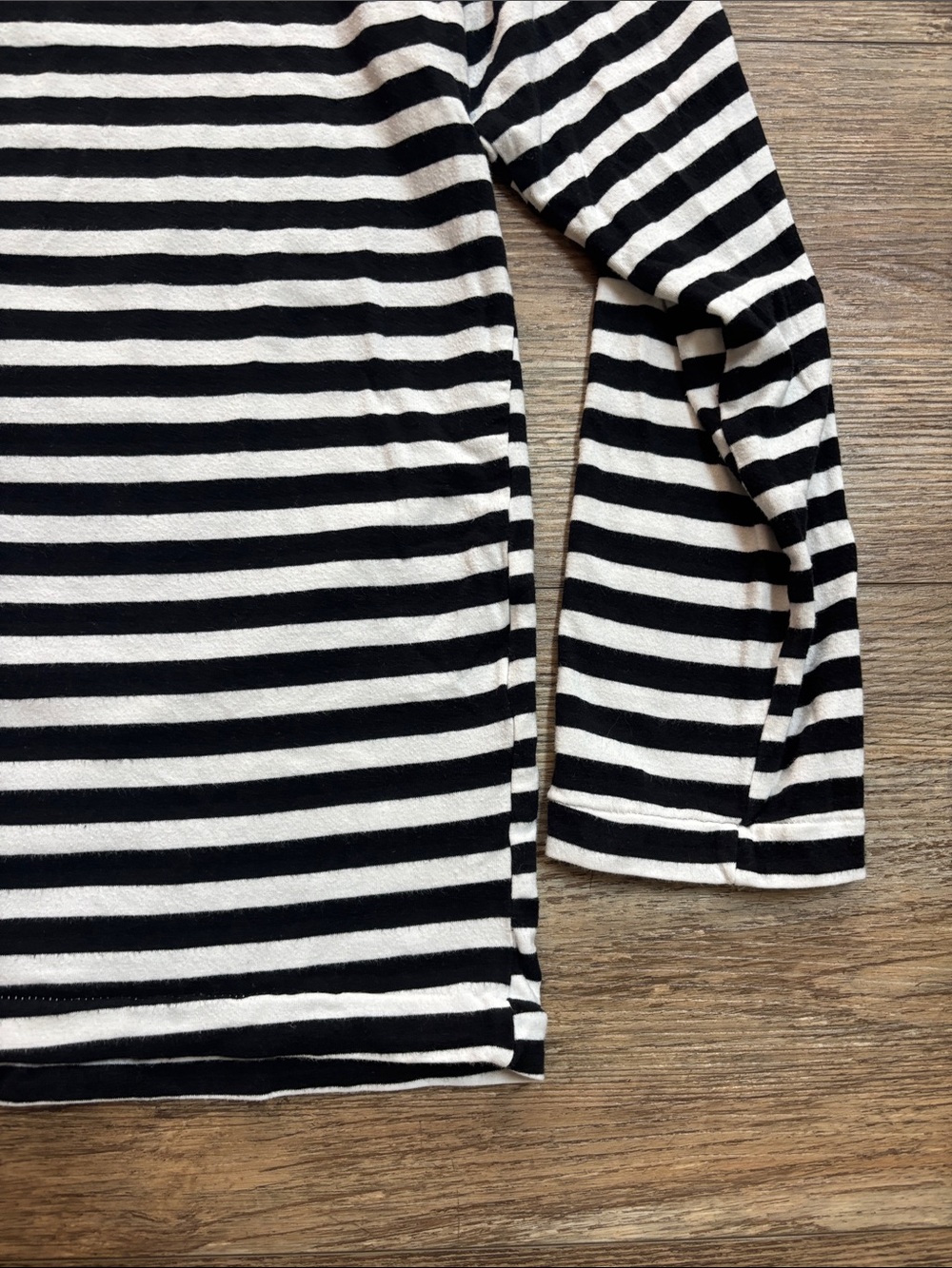 Comme des Garçons Play Striped Long-Sleeved T-Shirt Women's Size Medium - Picture 7 of 11